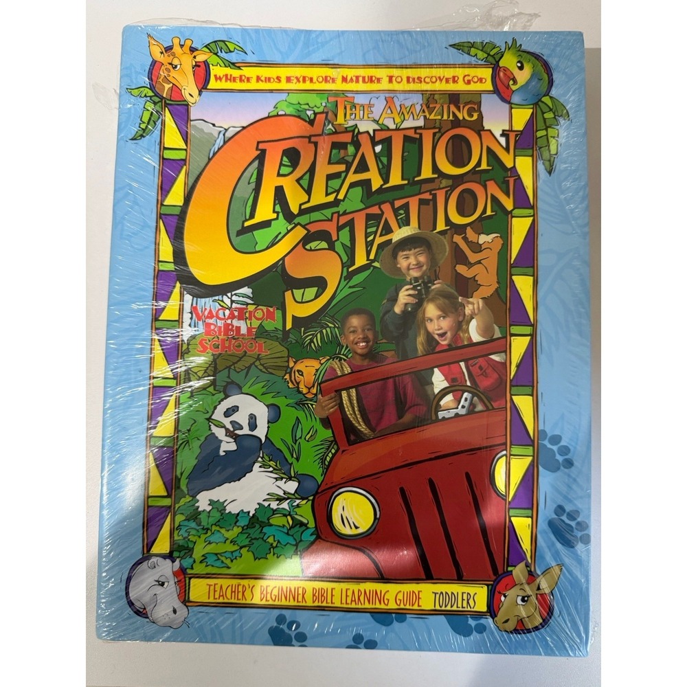 Creation Station Teacher's‎ Beginner Bible Learning Guide 10 Pack Toddlers Z
